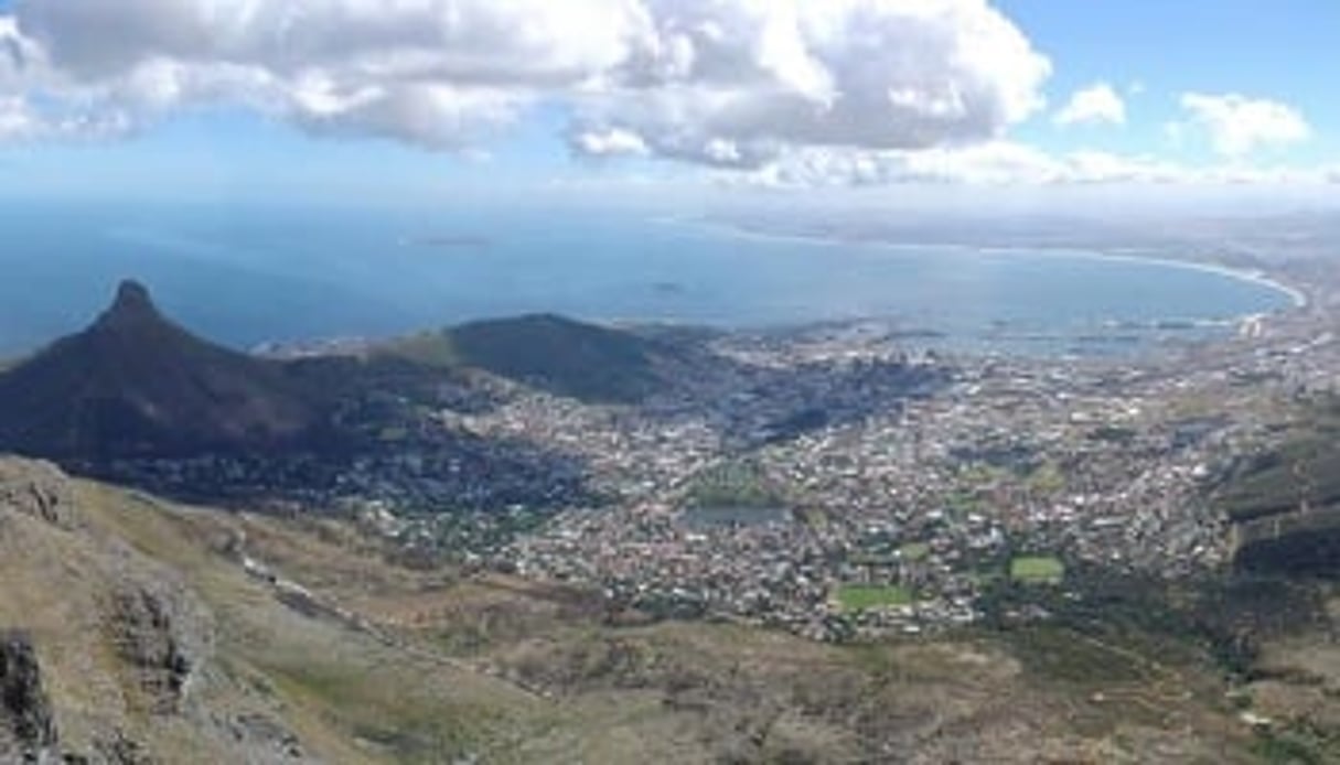 Vue panoramique de la ville du Cap, en Afrique du Sud. © Oberhbe/Wikimedia Commons