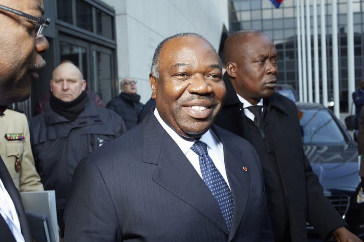 Le président gabonais, Ali Bongo Ondimba. © Bruno Levy/J.A.