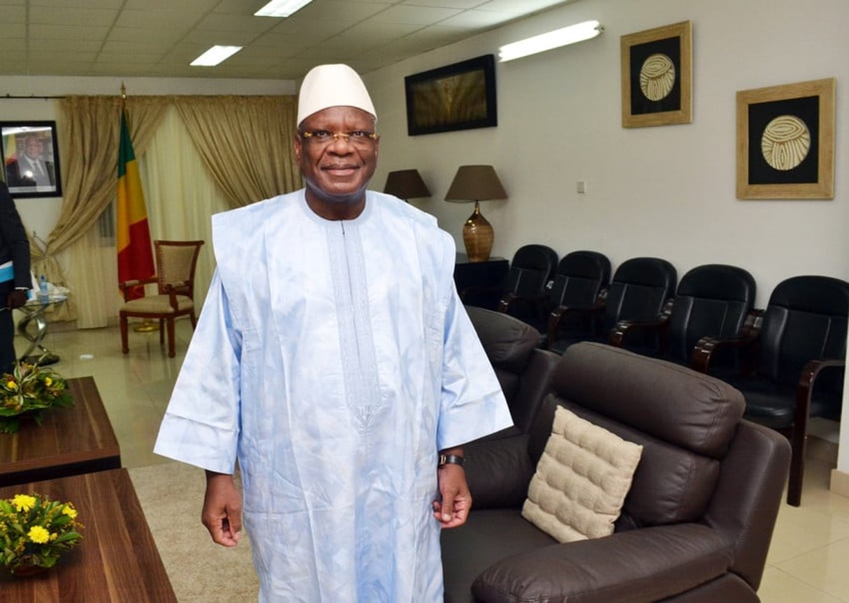 Ibrahim Boubacar Keïta, président du Mali. © Emmanuel Daou Bakary/J.A.