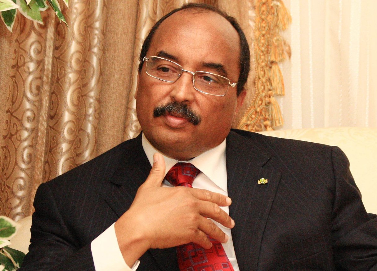 Le président mauritanien Mohamed Ould Abdelaziz, en juin 2011. © Watt Abdel Jelil/AFP