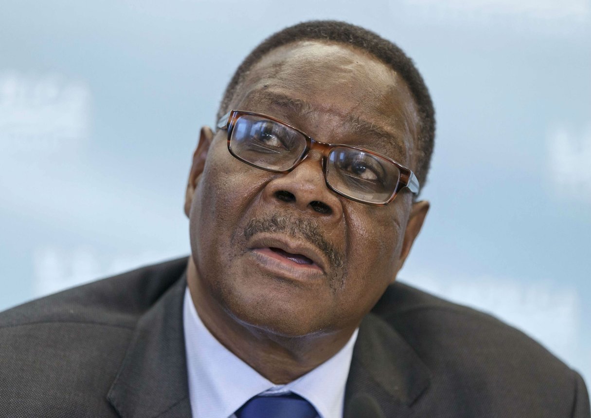 Le Président du Malawi, Peter Mutharika © J. Scott Applewhite/AP/SIPA