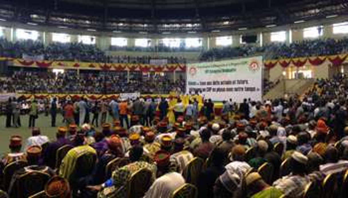 Le sixième congrès du CDP, le 9 mai à Ouagadougou avait rassemblé près de 5000 personnes. © Benjamin Roger/J.A.