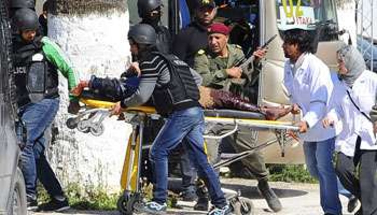 L’attentat du musée du Bardo, à Tunis, le 18 mars 2015, a fait 22 morts. © Hassene Dridi/AP/SIPA