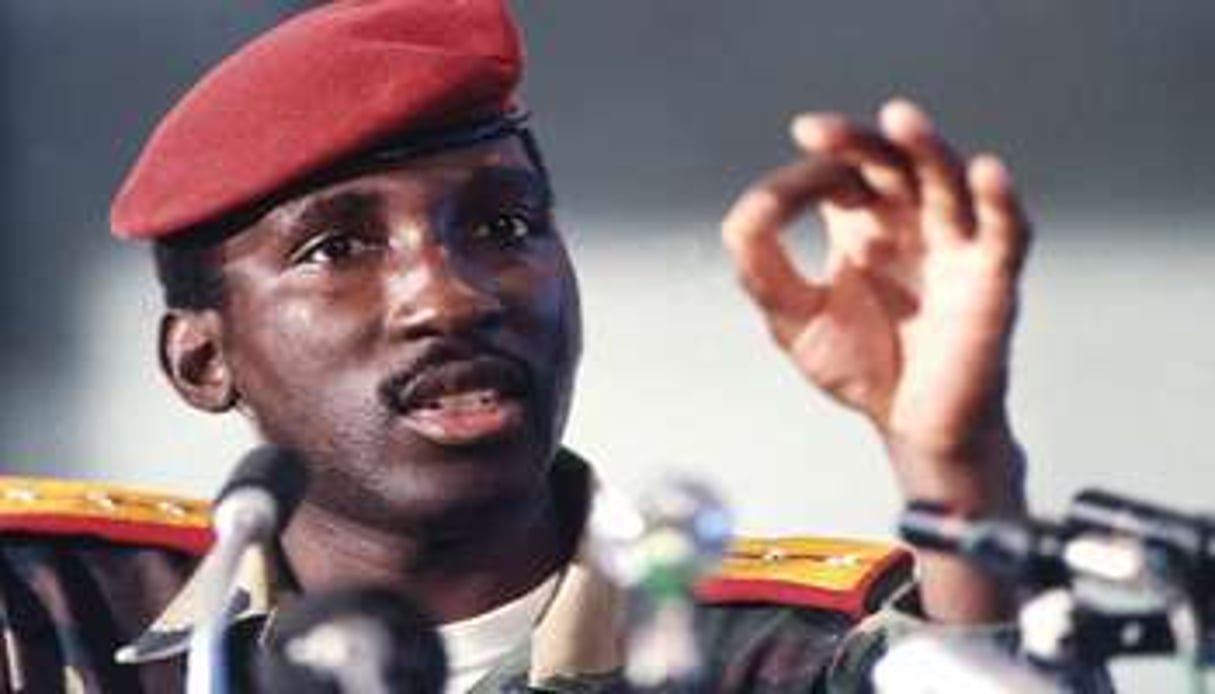 Thomas Sankara, ex-président du Burkina Faso, a été assassiné le 15 octobre 1987 à Ouagadougou. © AFP