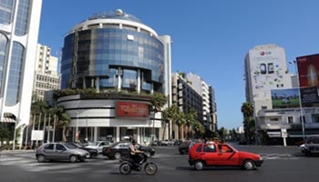 Le siège de BMCE BOA, bientôt simplifié Bank of Africa, à Casablanca. © Cécile Tréal pour J.A