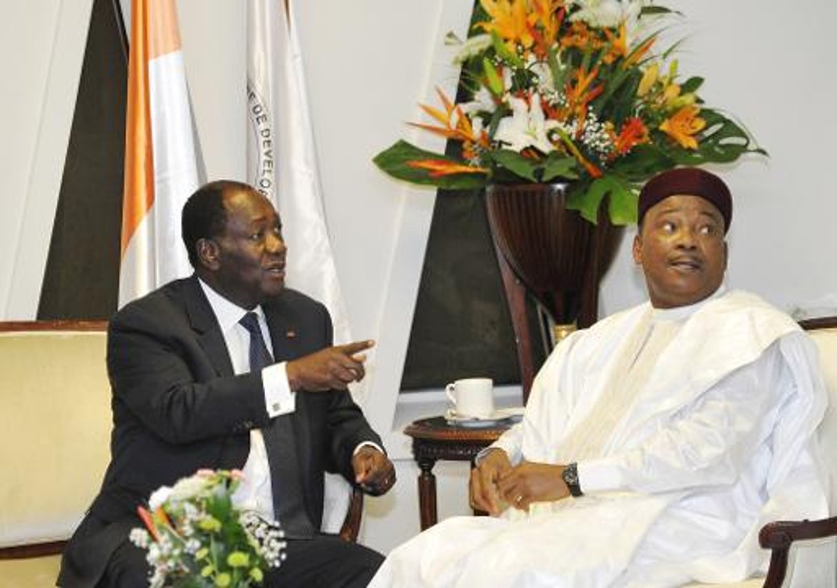 Le président ivoirien Ouattara promet de se retirer après un second mandat © AFP