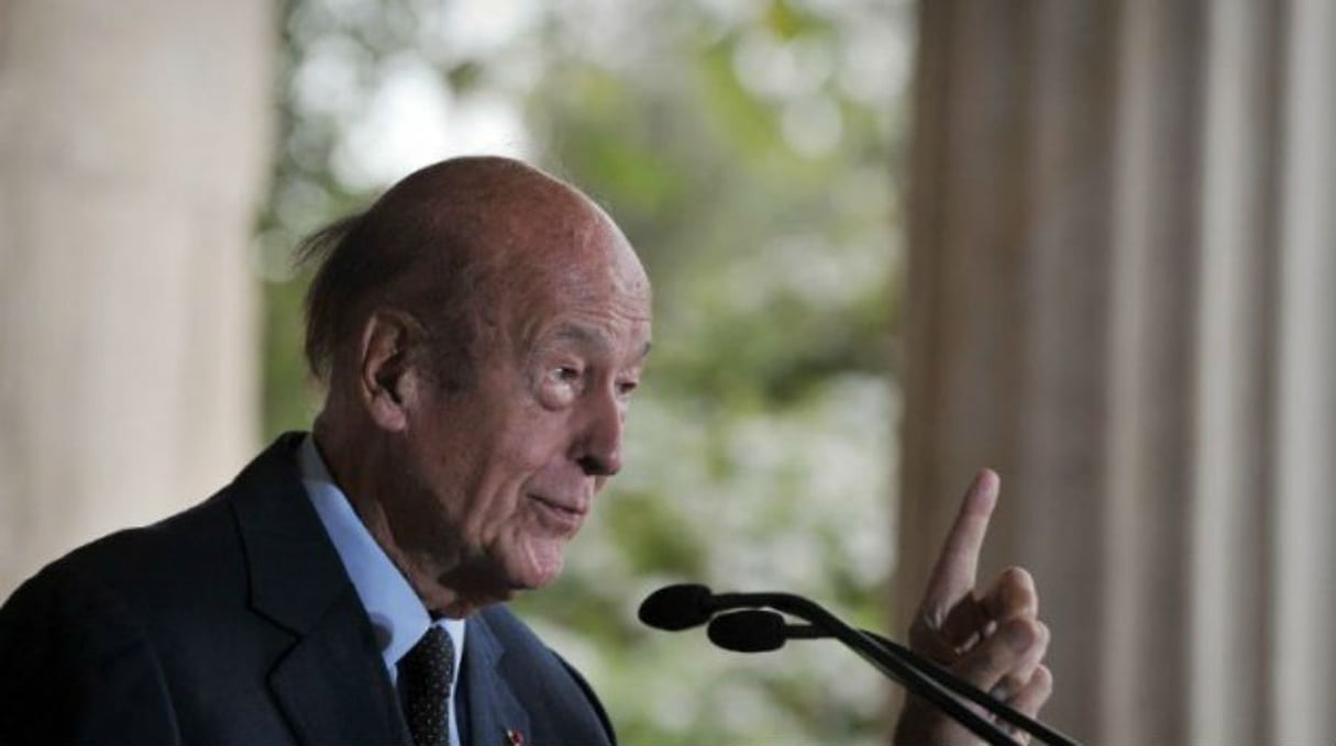 L’ex président Valéry Giscard d’Estaing, en septembre 2013. © Louisa Gouliamaki/AFP