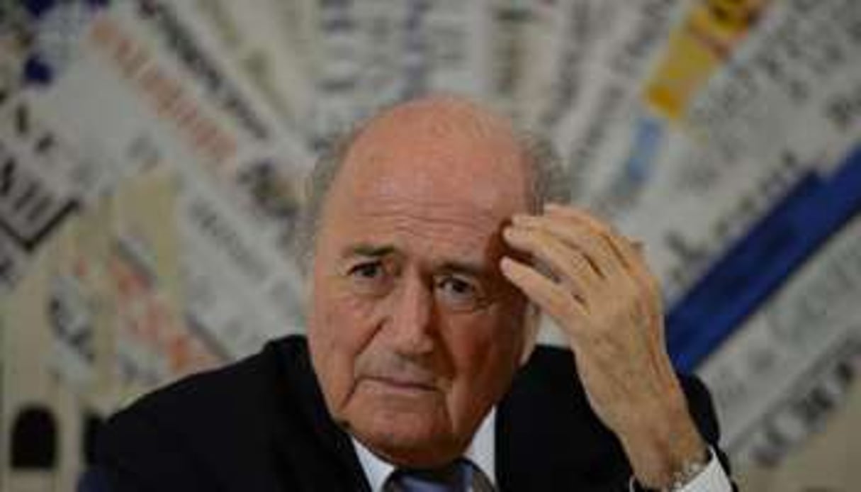 Sepp Blatter, président de la Fifa. © Andreas Solaro/AFP