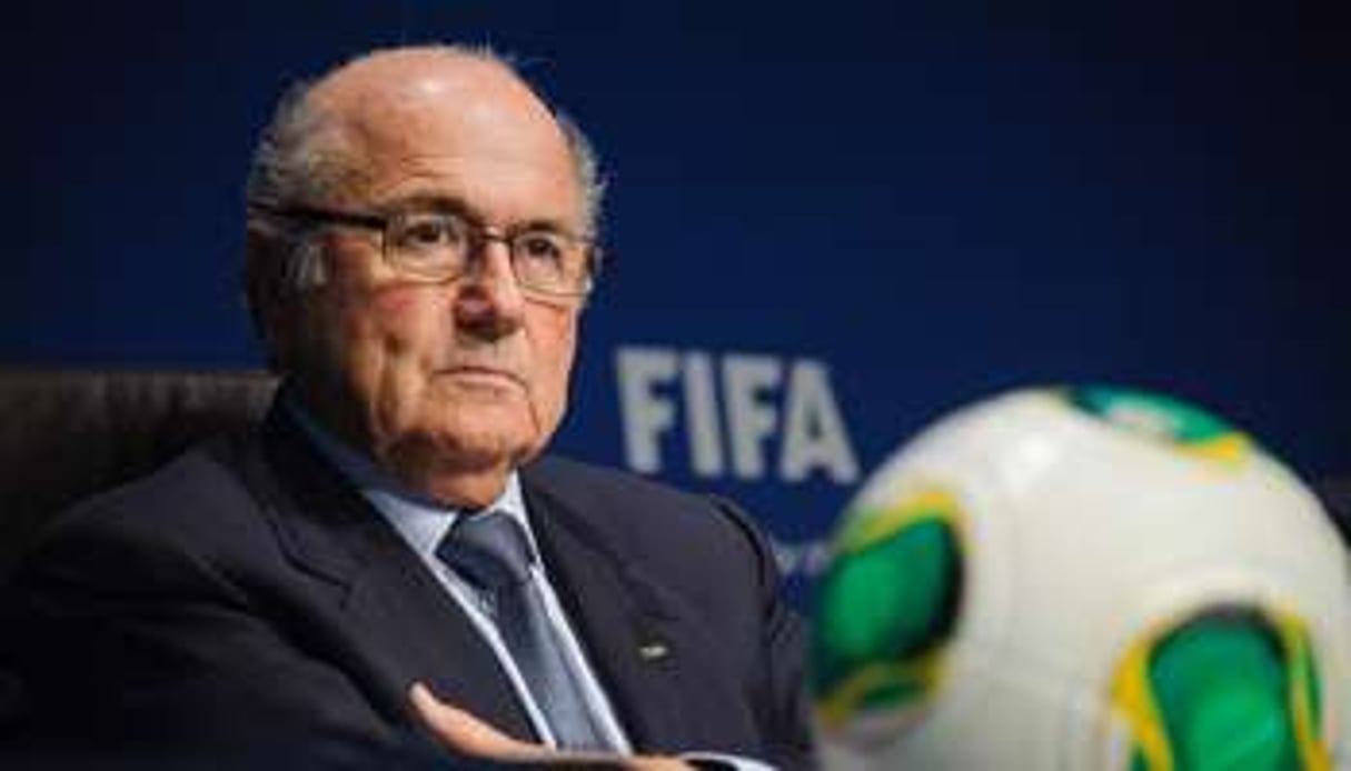 Sepp Blatter, président de la Fifa depuis 1998. © Sebastian Bozon/AFP