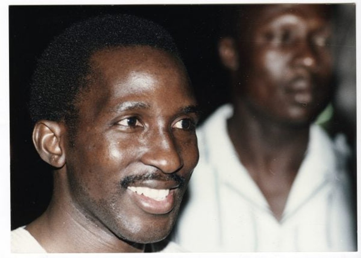 Thomas Sankara, le 26 février 1987 © Archives J.A.