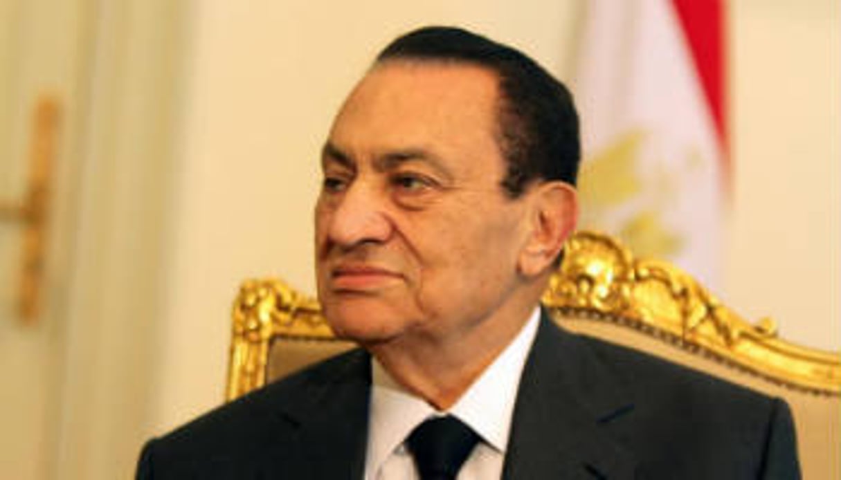 Hosni Moubarak, le 8 février 2012. © Khaled Desouki/AFP