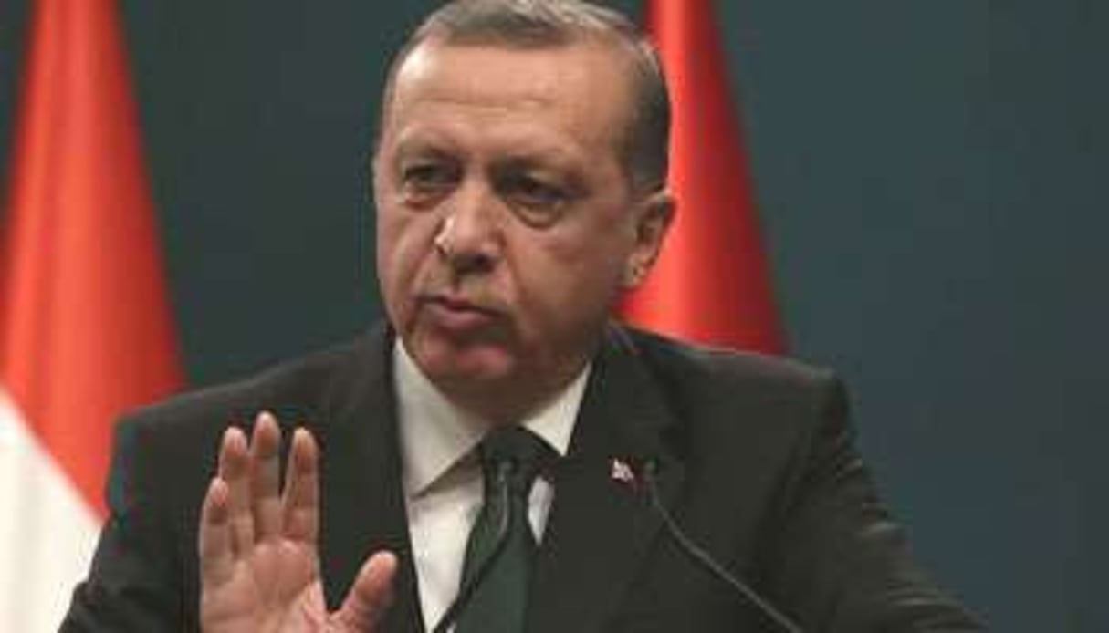 Le président Recep Tayyip Erdogan. © Burhan Ozbilici/AP/SIPA