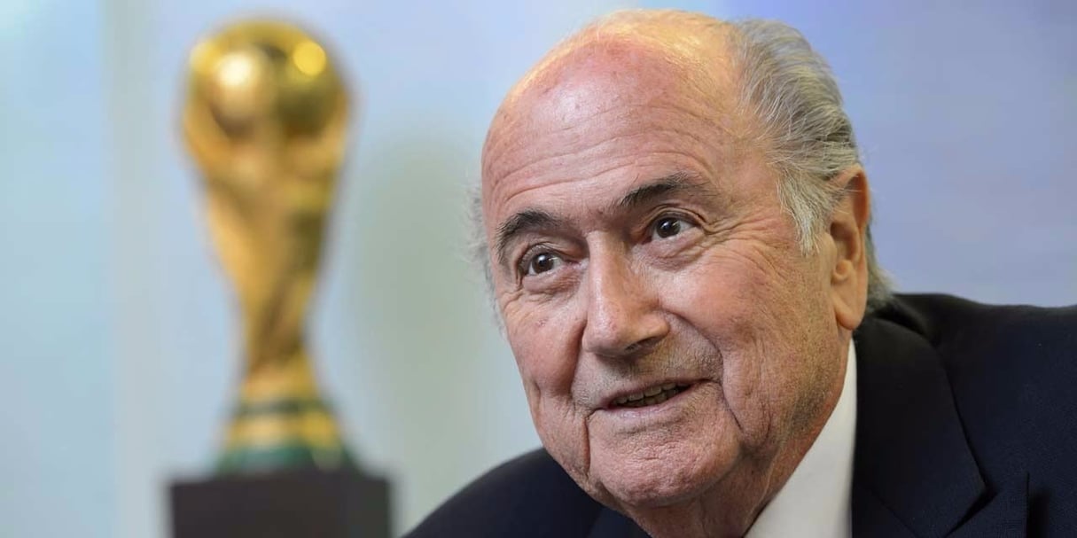 L’ex-président de la Fifa, Sepp Blatter. © FABRICE COFFRINI / AFP