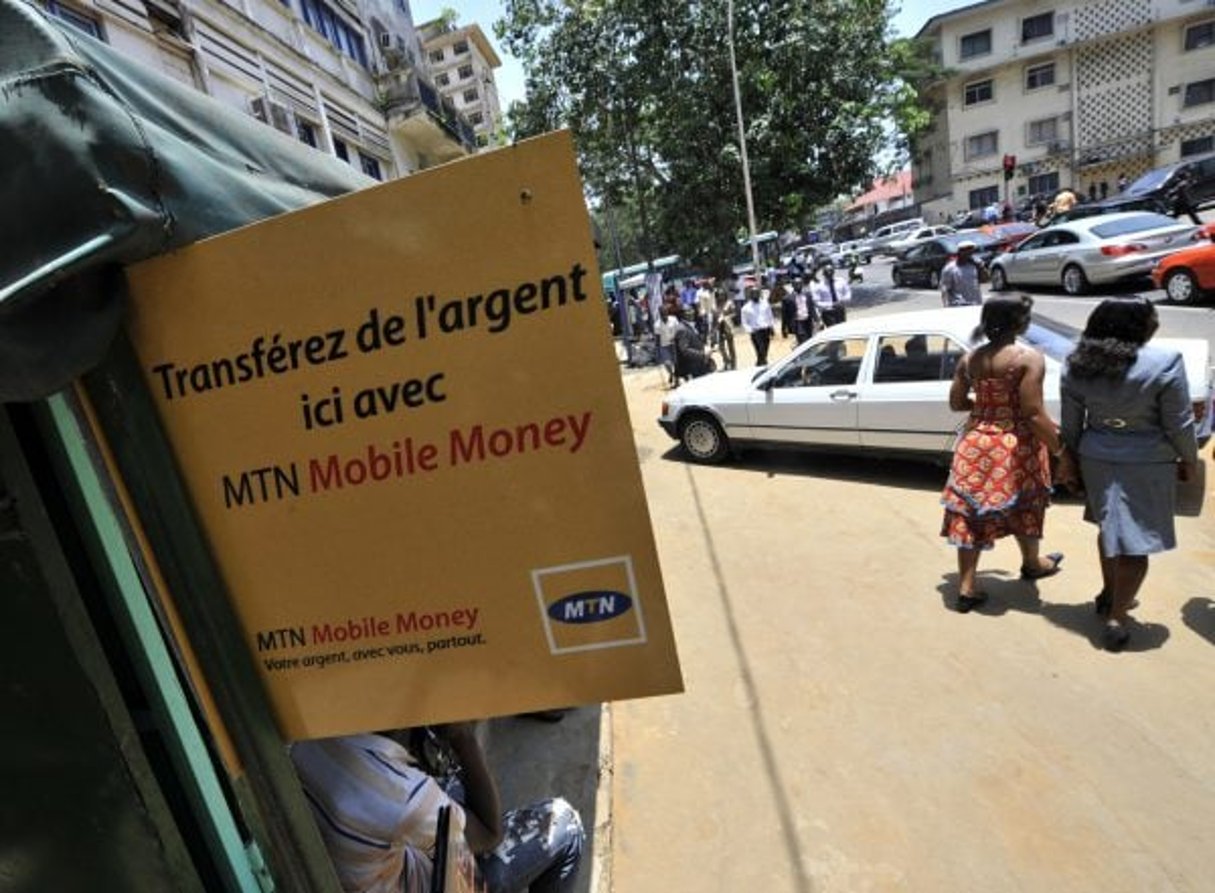 MTN est leader de la téléphonie mobile au Cameroun. © Olivier pour JA