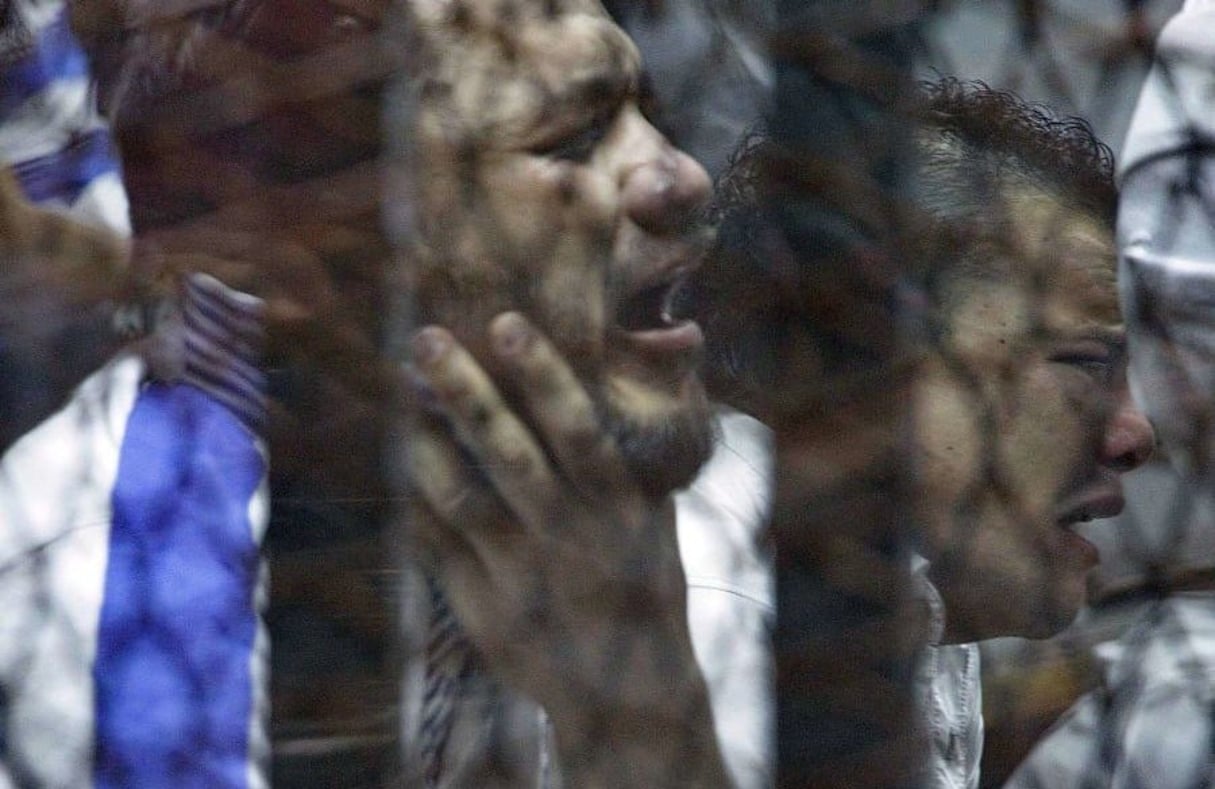 Un tribunal égyptien a confirmé la condamnation à mort de 11 supporteurs ayant pris part aux émeutes de Port-Saïd en 2012 © Ahmed Abd El Latif/AP/SIPA