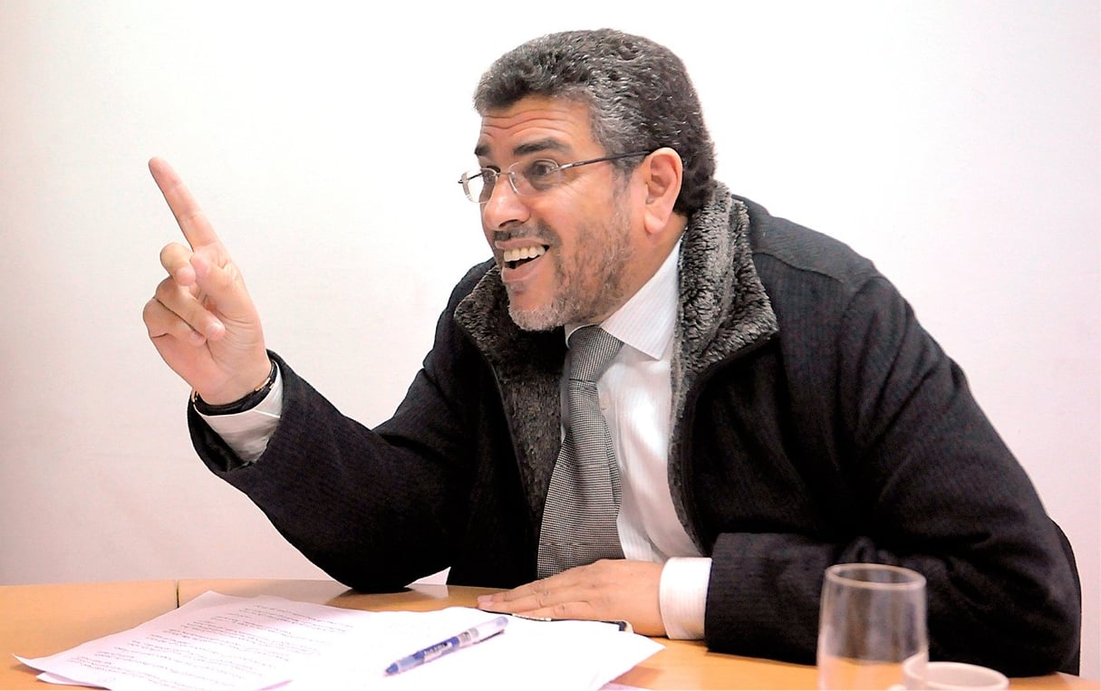 Mustapha Ramid, ministre de la Justice. © HASSAN OUAZZANI POUR JA