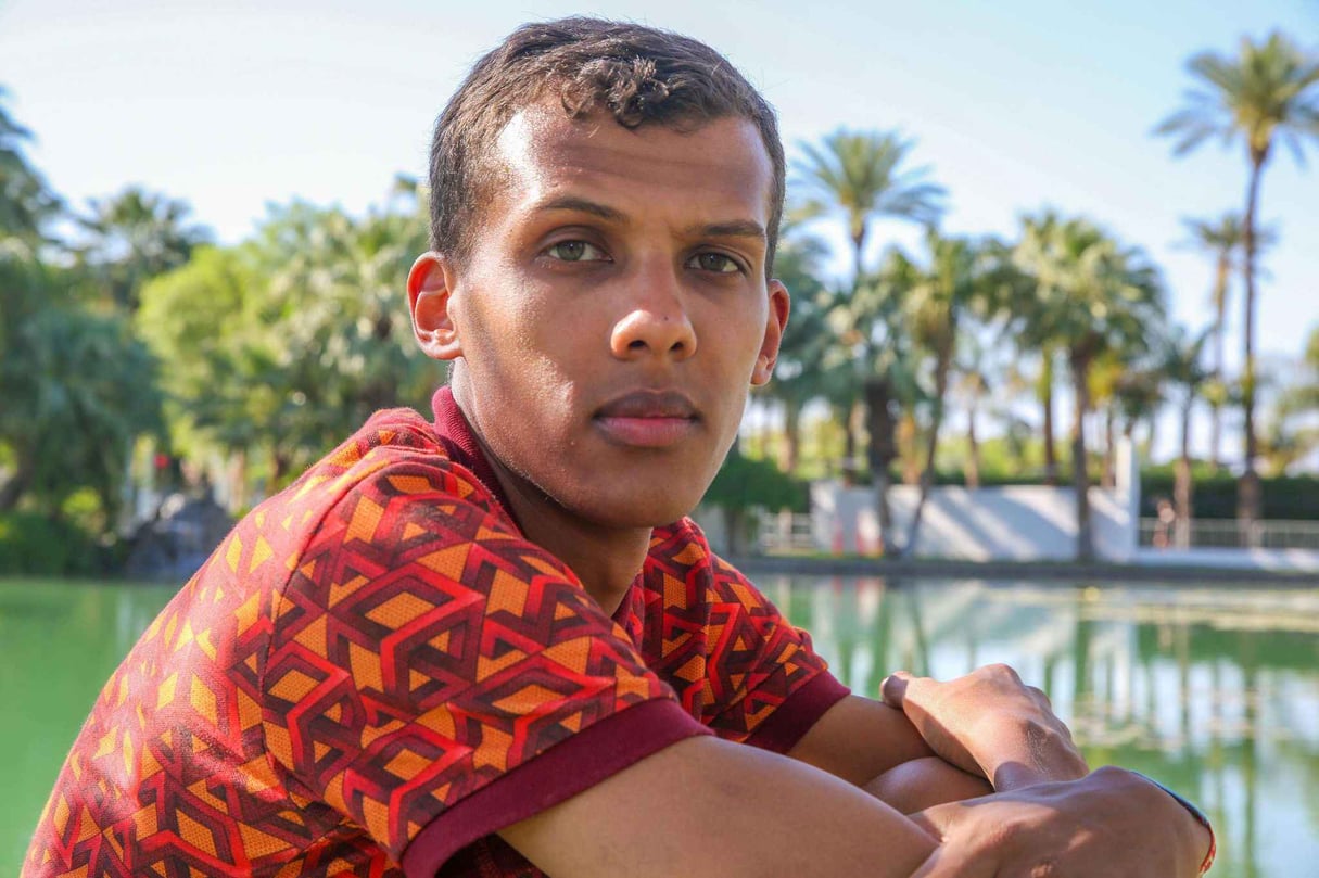 Stromae à Coachella le 12 avril 2015. © Rich Fury/AP/SIPA