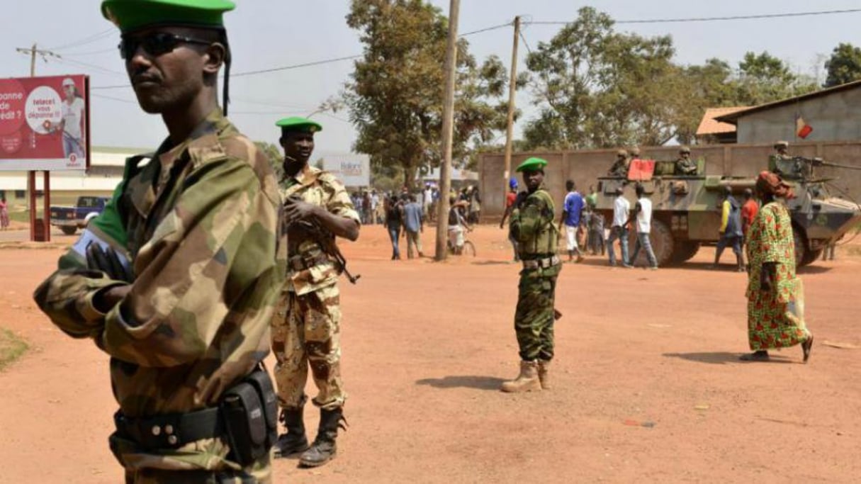 Des soldats tchadiens. © Miguel Medina /AFP ARCHIVES
