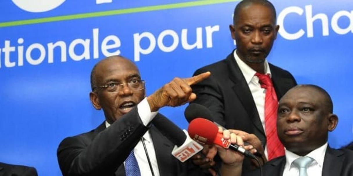 L’ancien président de l’Assemblée nationale ivoirienne Mamadou Koulibaly, le 15 mai 2015 à Abidjan. © Sia Kambou/AFP