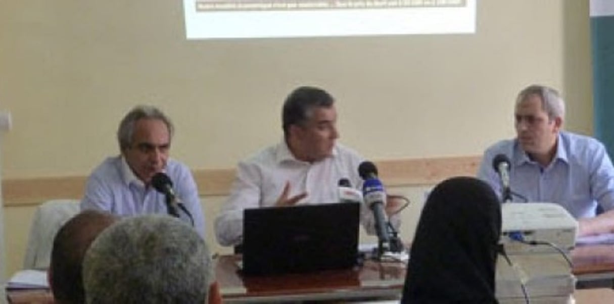 Conférence de présentation du plan ABDA du think-tank algérien Nabni. © DR