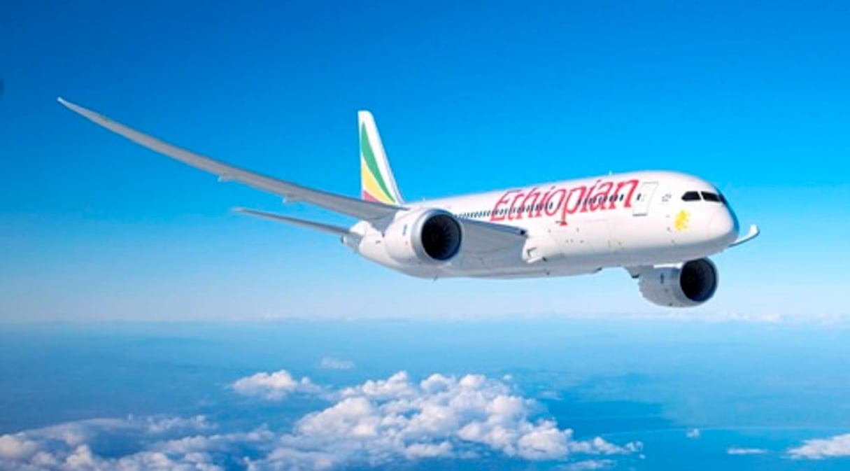 Pour son transport de passagers, Ethiopian a privilégié les appareils du constructeur américain Boeing. © DR
