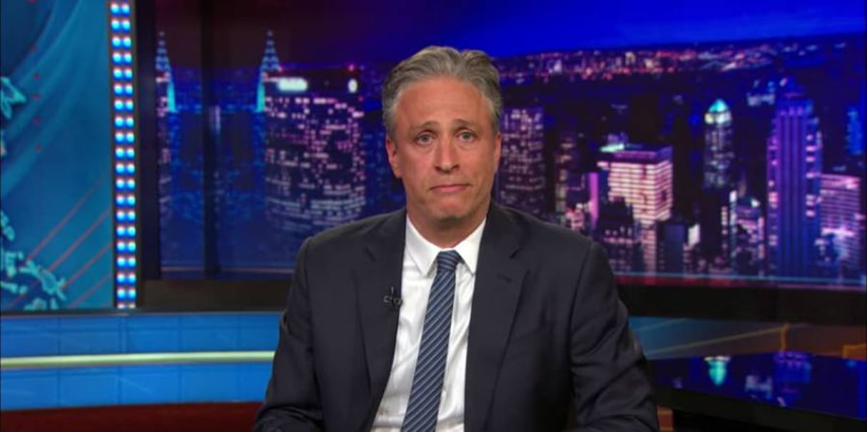 Jon Stewart, animateur de l’émission The Daily Show. © Comedy Central/YouTube