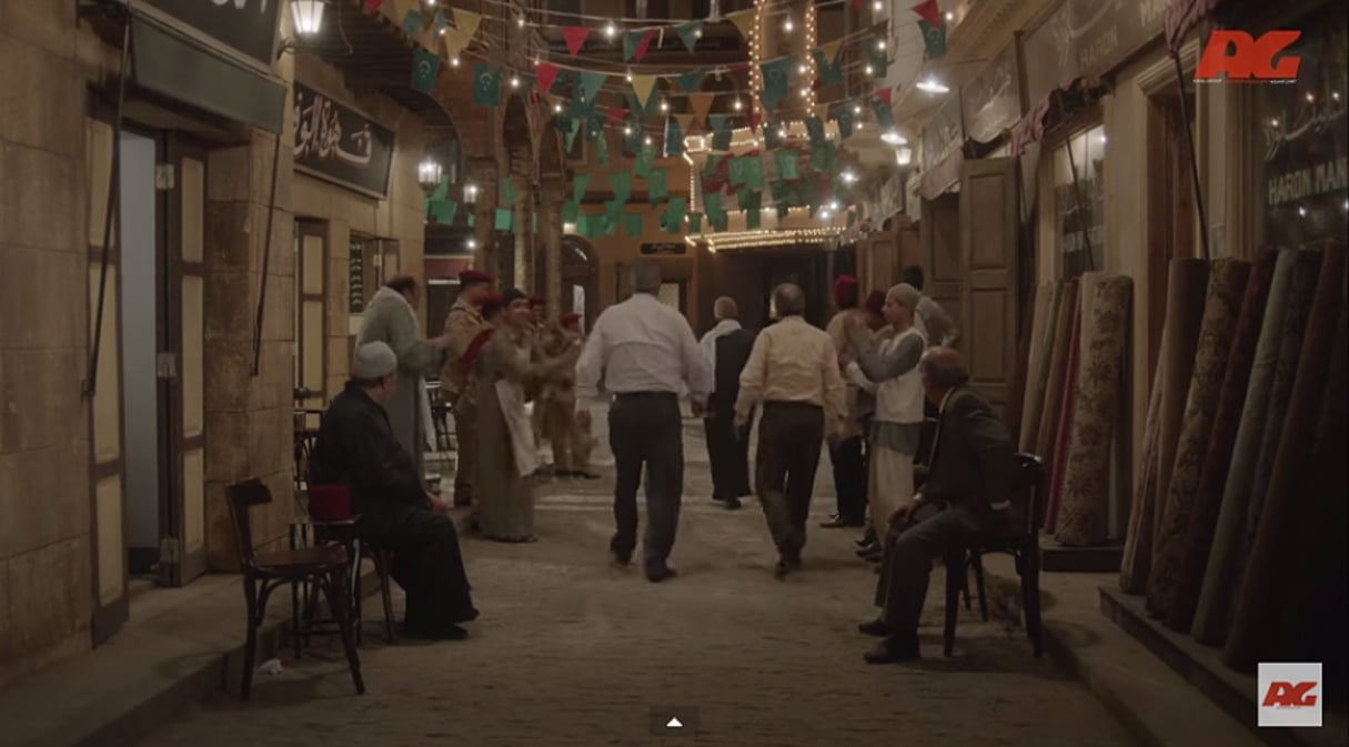 La série égyptienne Quartier Juif revient sur la période de cohabitation entre  juifs et musulmans dans  Le Caire des années 1950. Capture d’écran © Youtube