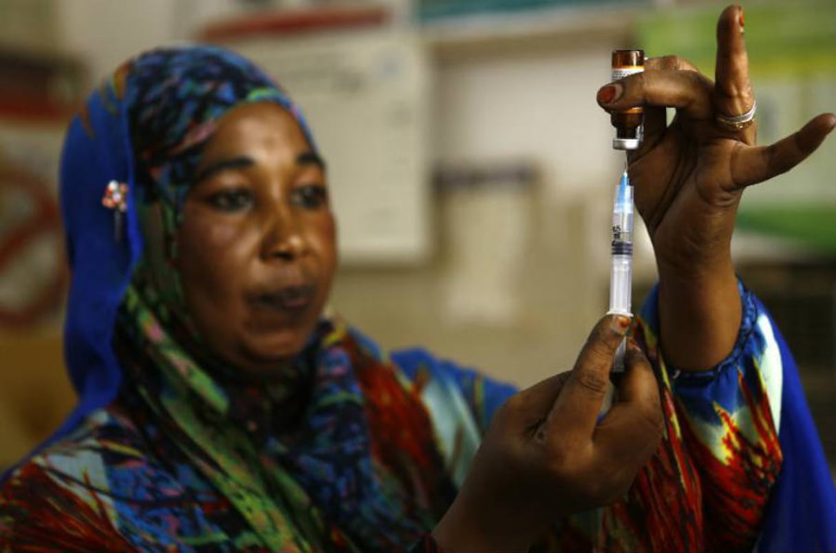 Une infirmière soudanaise, le 22 juin 2015 à Khartoum. © Ashraf Shazly/AFP
