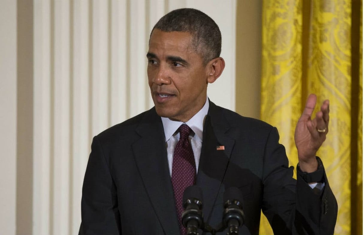 Pour la première fois, Barack Obama a osé prononcer le mot  « nigger » lors d’une interview à la radio. © Evan Vucci/AP/SIPA