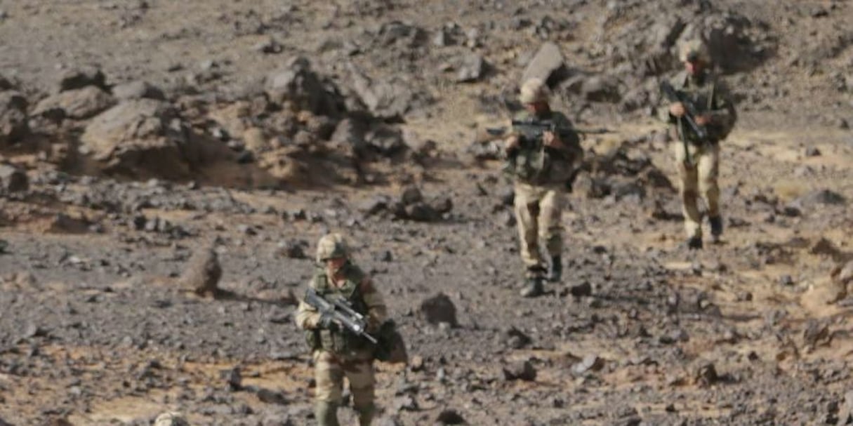 Des soldats français en patrouille au nord du mali. ©AFP