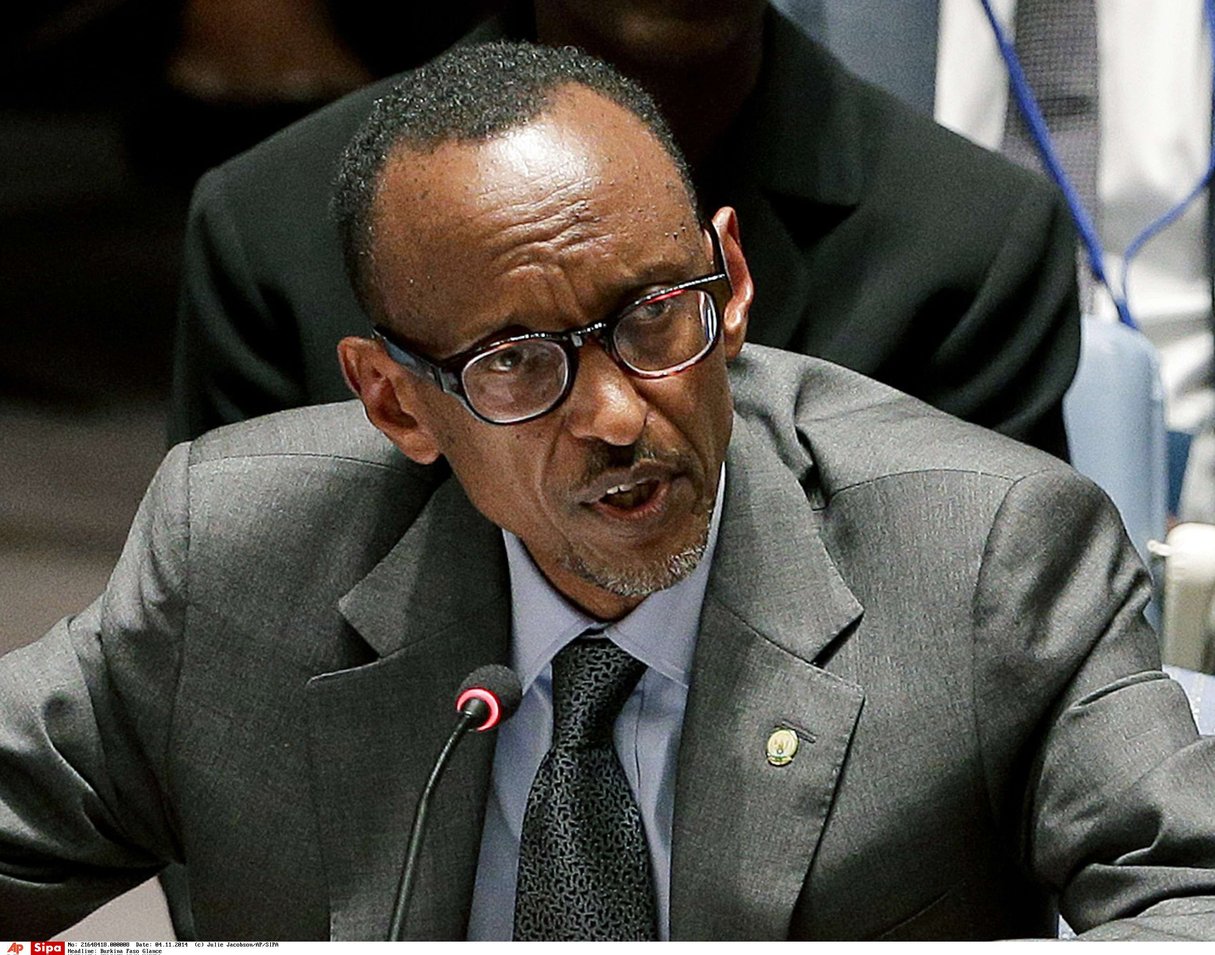 Le président Paul Kagamé le 24 septembre 2014 aux Nations unies, à New-York. © Julie Jacobson/AP/SIPA