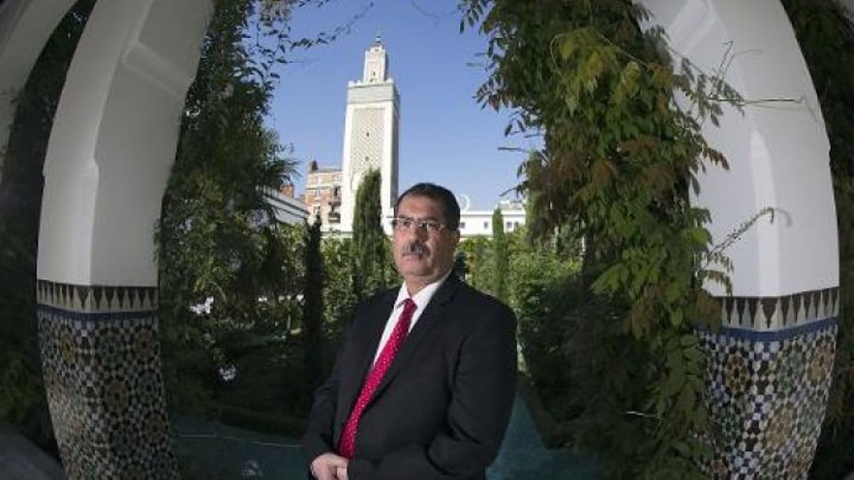 Anouar Kbibech à la Grande Mosquée de Paris, le 17 juin 2015. ©AFP