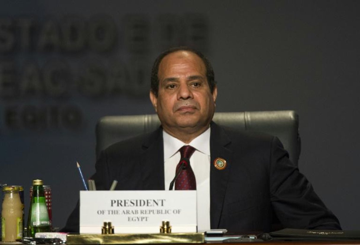 Le président égyptien Abdel Fattah al-Sissi, le 10 juin 2015 à Charm-el-Cheikh. © Khaled Desouki/AFP