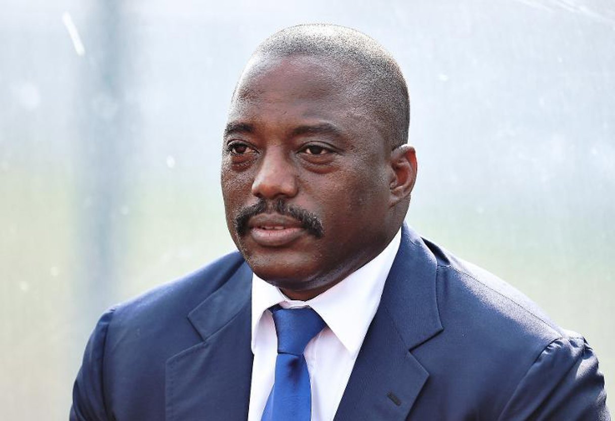 Le président congolais Joseph Kabila à Bata, en Guinée Equatoriale, le 3 février 2015. © Carl de Souza/AFP