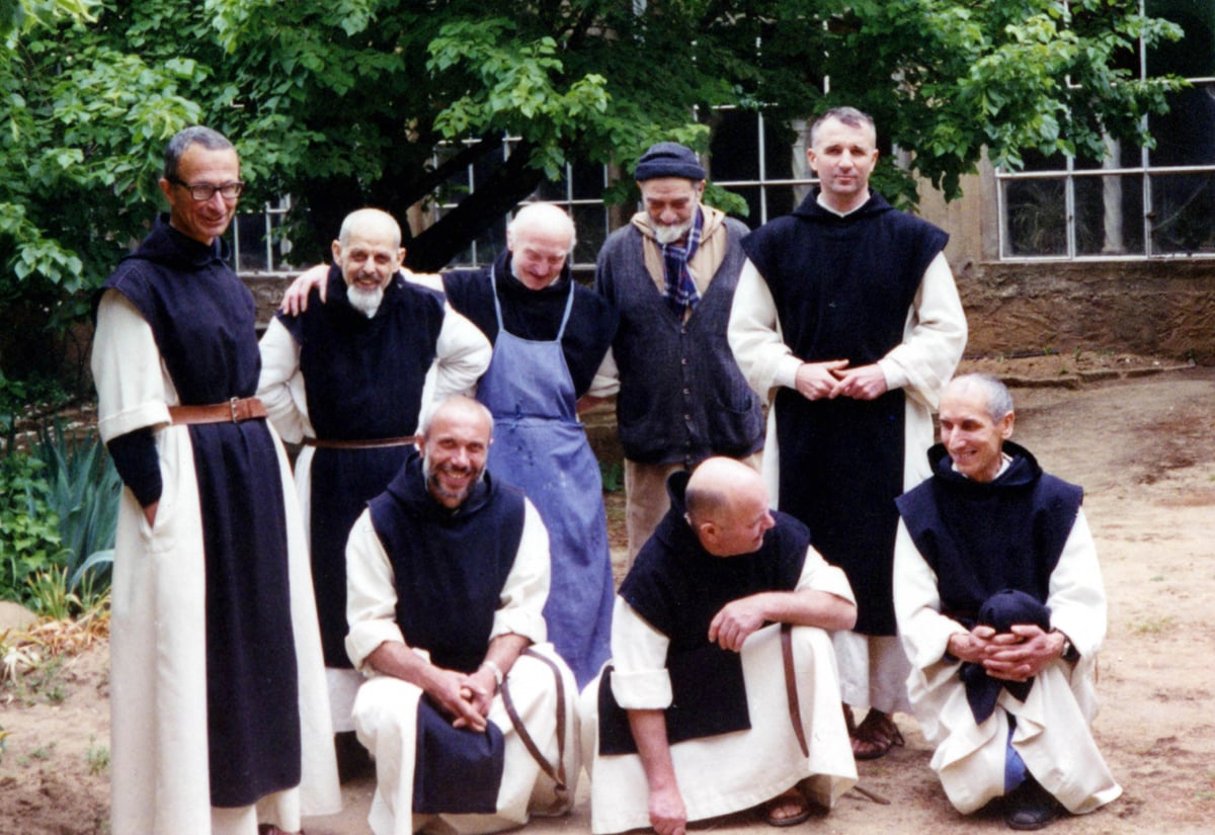 Les moines de Tibhirine, assassinés en mai 1996. © AFP/DR
