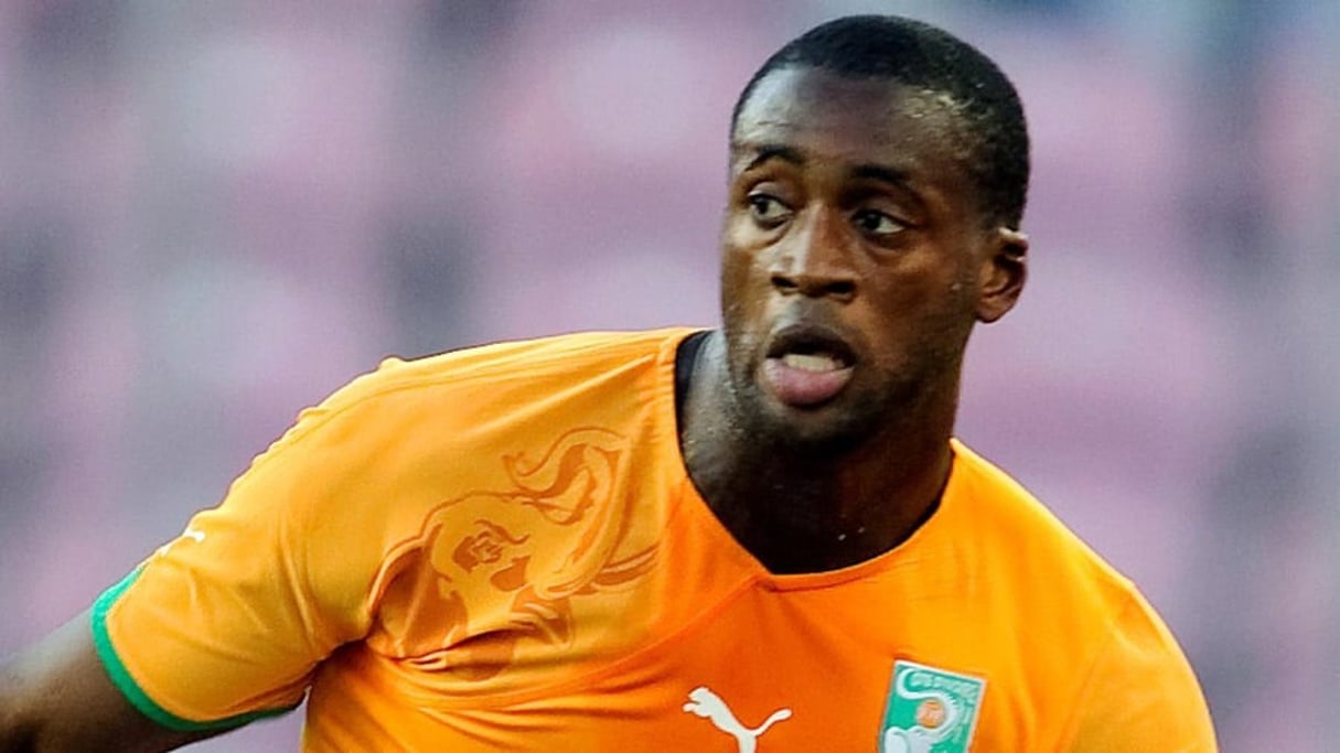 Yaya Touré est devenu champion d’Afrique avec la Côte d’Ivoire en février 2015. © AFP