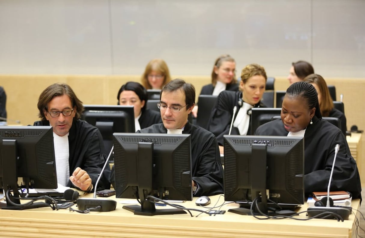 Scène dans une des chambres de la Cour pénale internationale. © CPI/DR