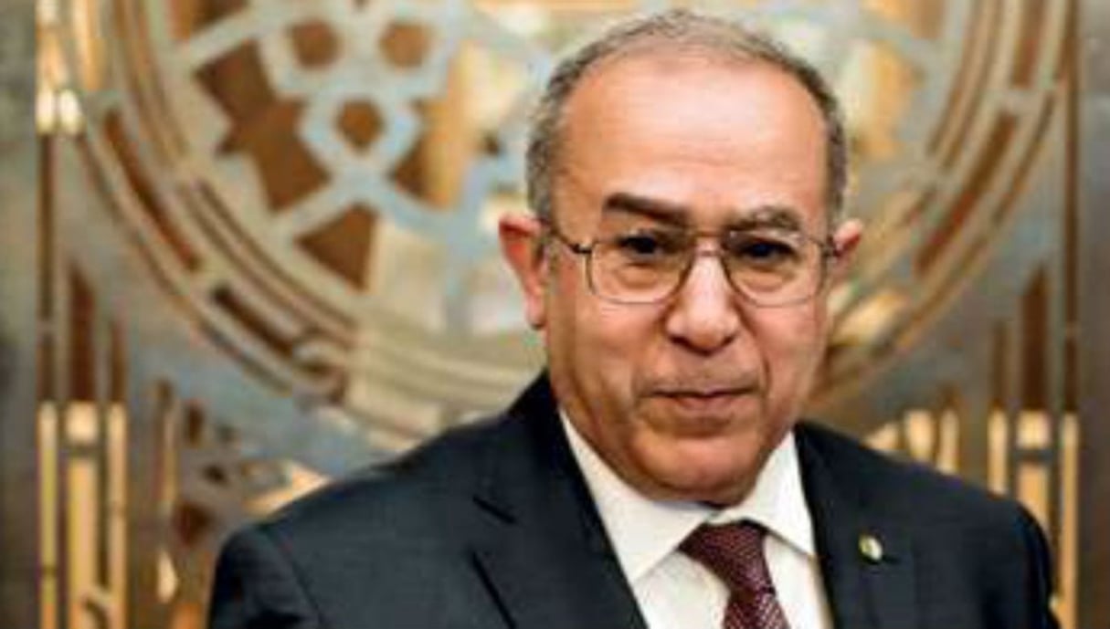 Ramtane Lamara, le ministre algérien des Affaires étrangères. © Louiza Ammi pour J.A.