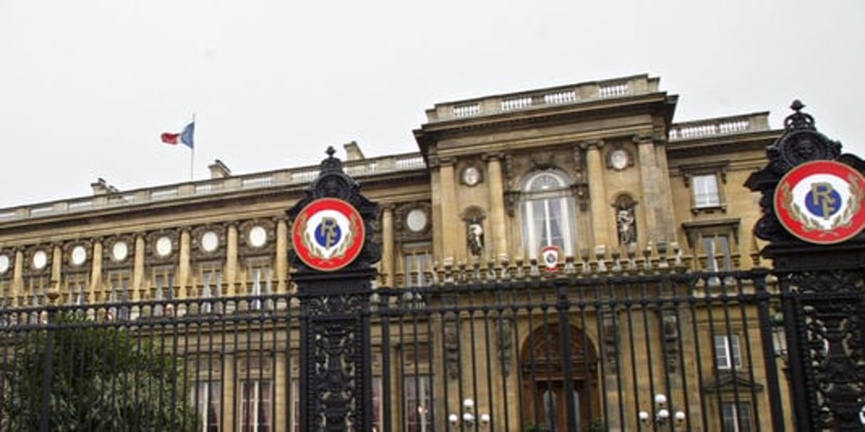 Le ministère français des Affaires étrangères, Quai d’Orsay, à Paris. © AFP
