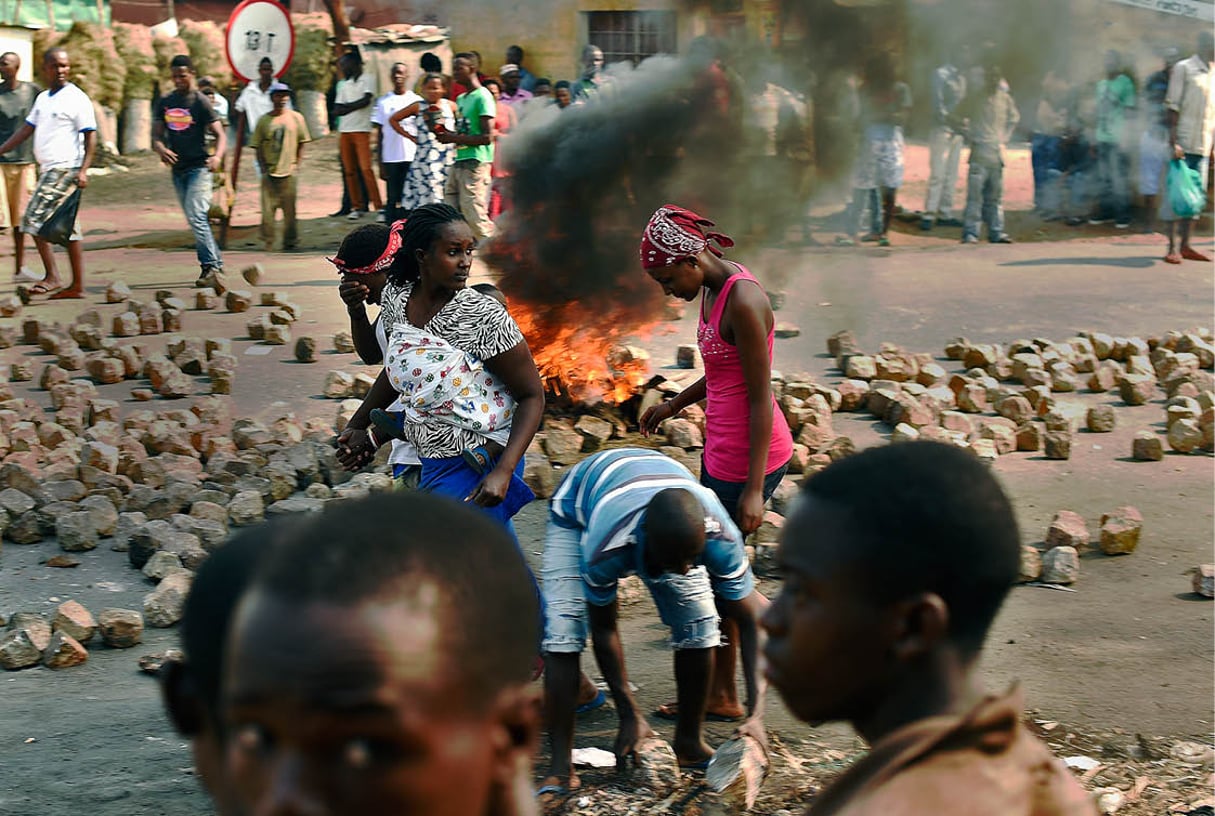 Bujumbura, le 21 juillet. © Carl de Souza/AFP