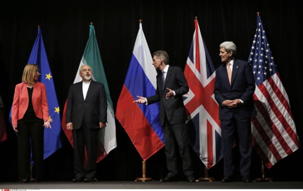 Réunion sur le nucléaire iranien à Vienne, le 14 juillet 2015 © Carlos Barria / AP