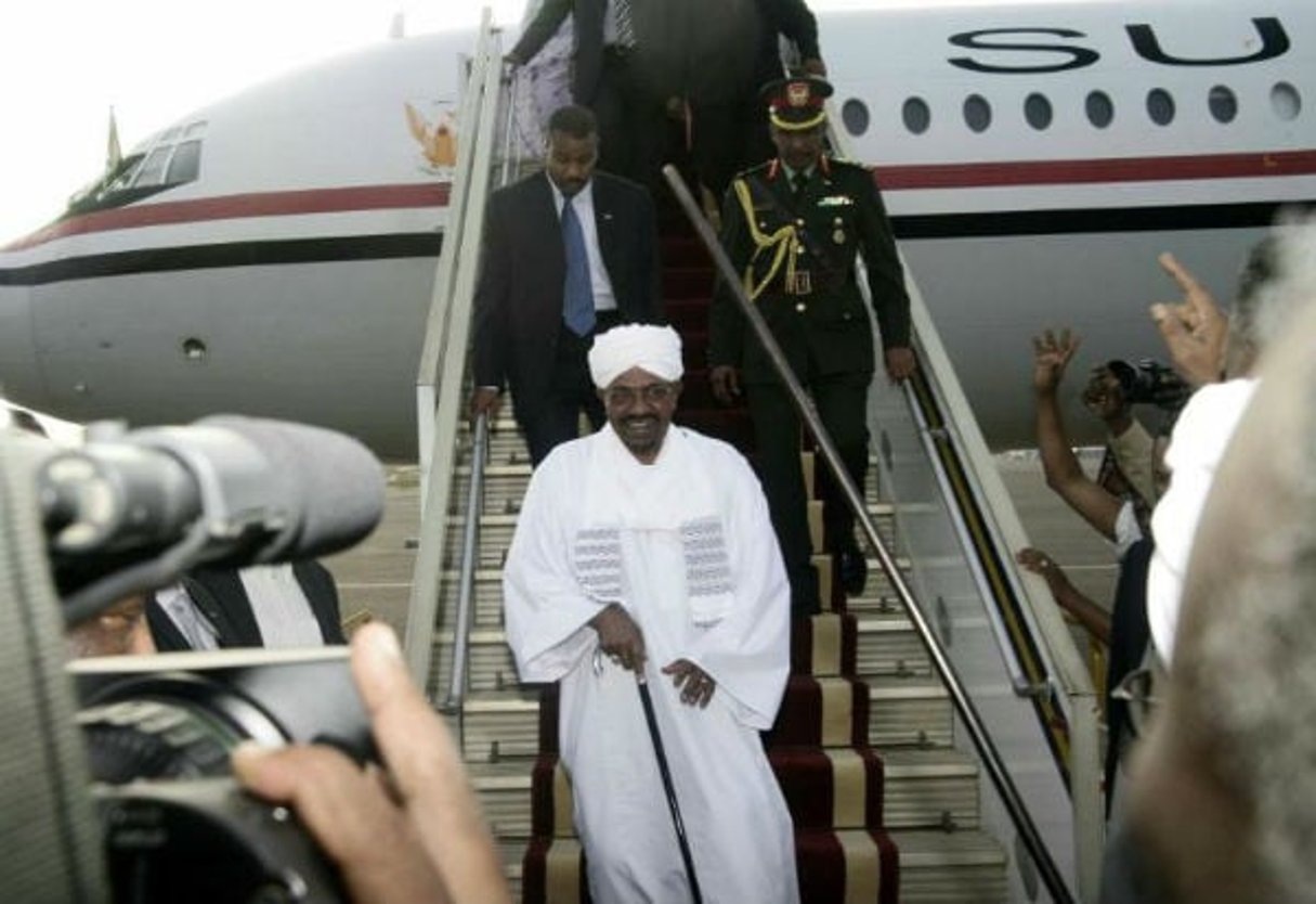 Le président soudanais Omar el-Béchir à Khartoum, le 15 juin 2015. © Ebrahim Hamid/AFP