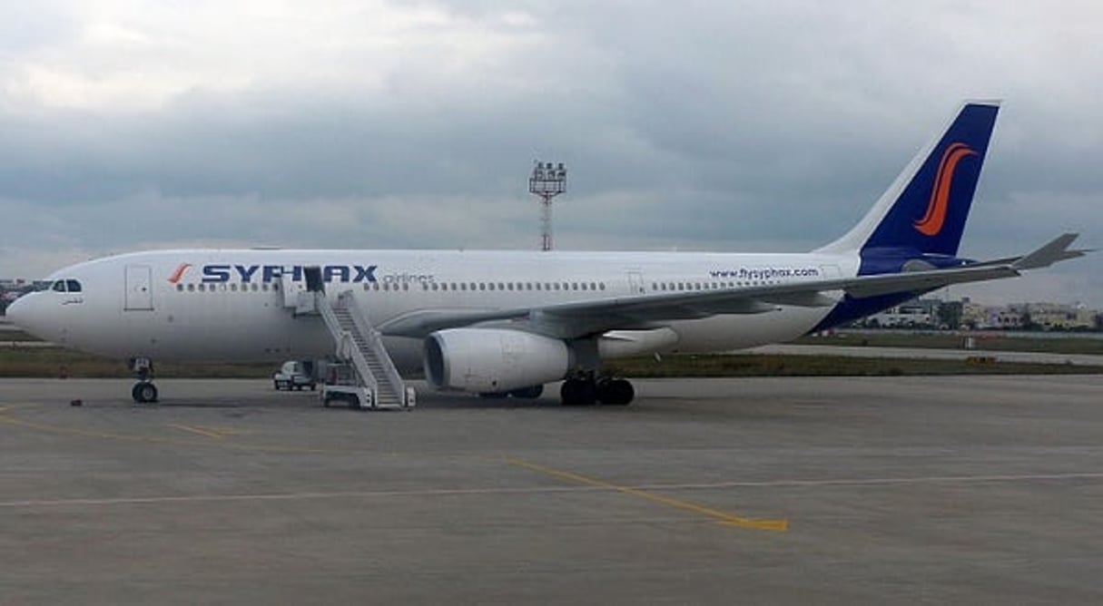 Vue de l’Airbus A330-200 que louait Syphax Airlines à Airbus Industrie. Le contrat de location a été résilié début 2015. © Wikimedia Commons