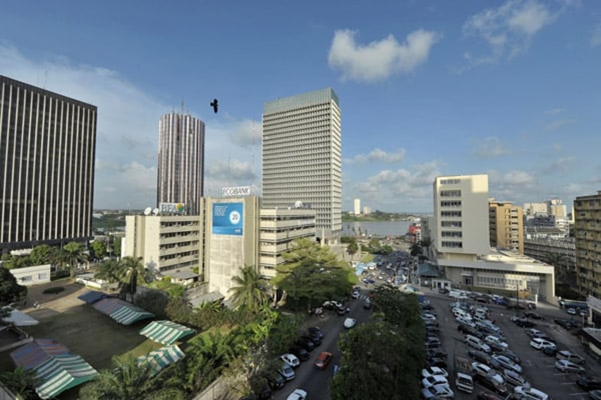 Le quartier administratif et d’affaires du Plateau, à Abidjan. © Nabil Zorkot pour J.A.
