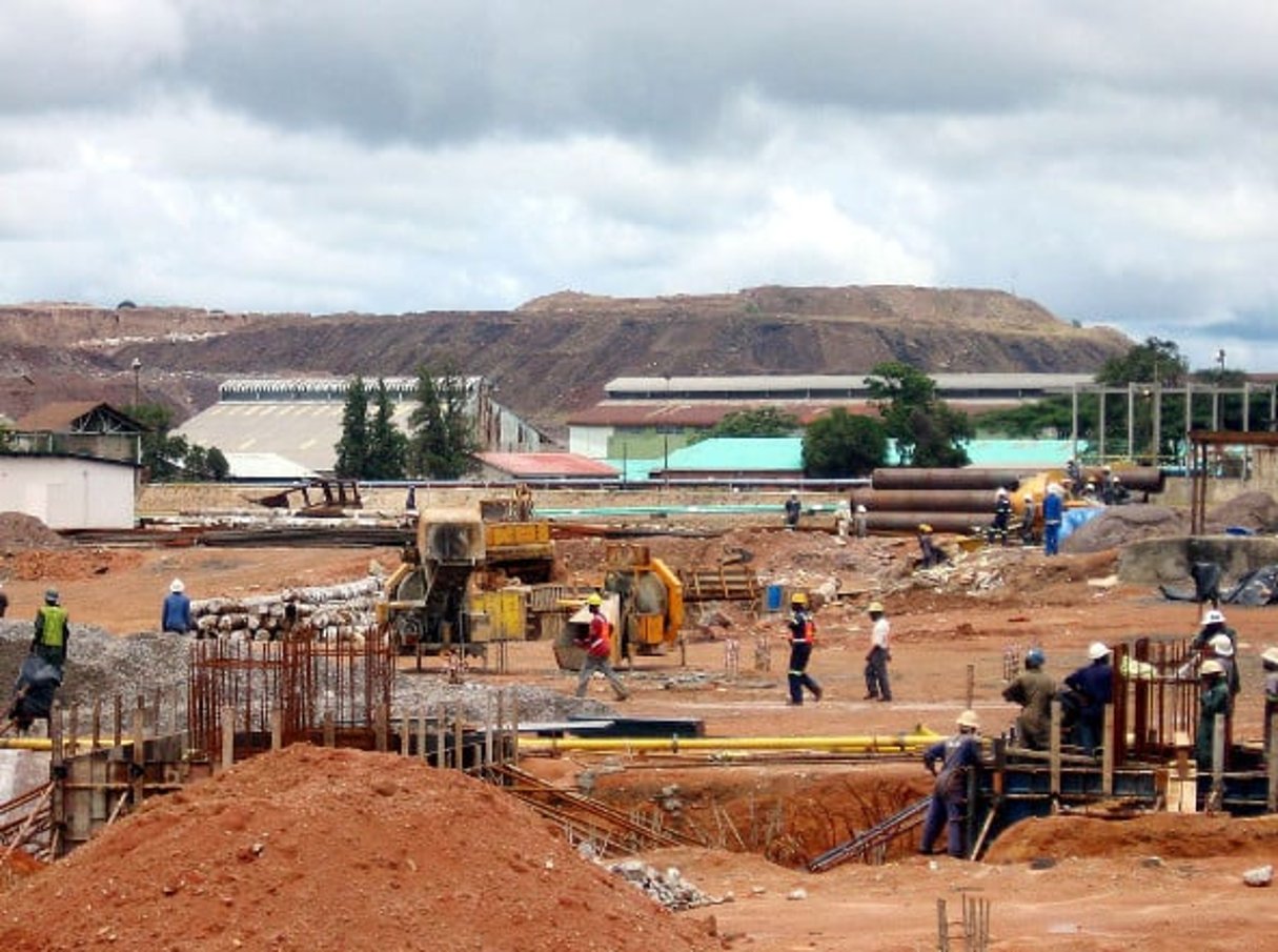 Le cuivre est la principale source de devises étrangères de la RD Congo. En 2015, la production de cuivre du pays a atteint 995 805 tonnes, en recul de -3,3 % sur un an. © Joseph Schatz/AP/SIPA