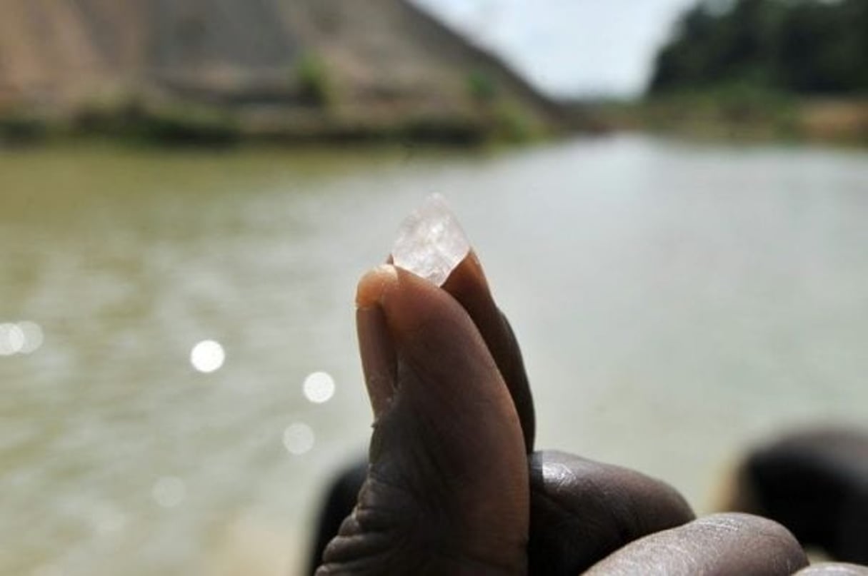 Le diamant centrafricain à la recherche d’une nouvelle légitimité. © Issouf Sanogo/AFP
