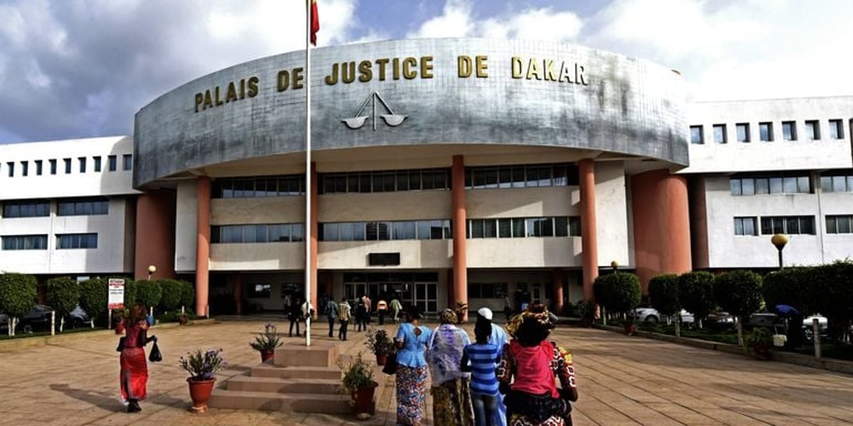 Le Palais de justice de Dakar. © AFP