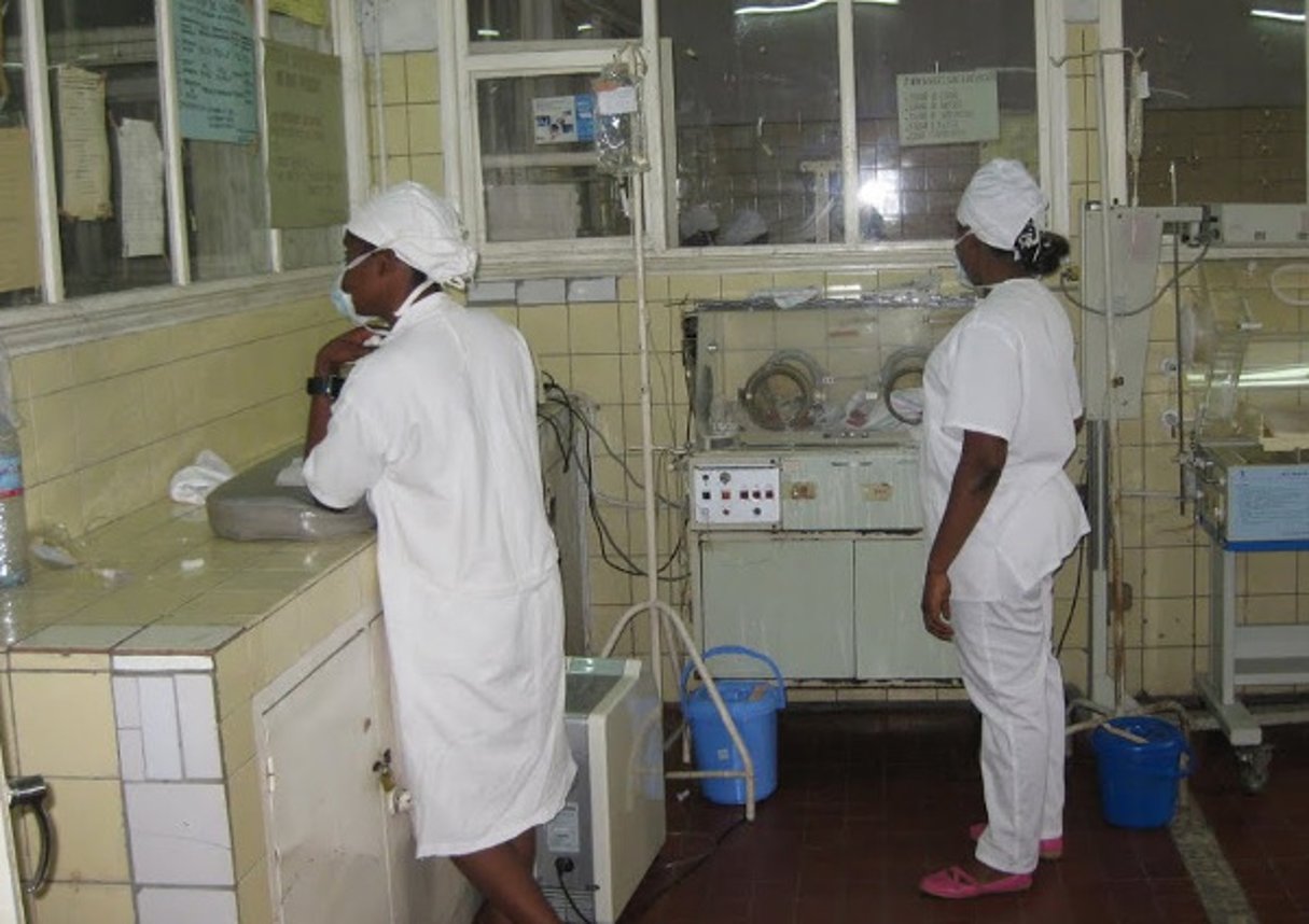 Des infirmières dans un hôpital de Kinshasa, capitale de la RDC. © Radio Okapi.