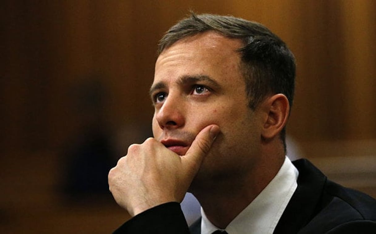 Oscar Pistorius a été condamné à 5 ans de prison pour le meurtre de sa compagne. © AFP