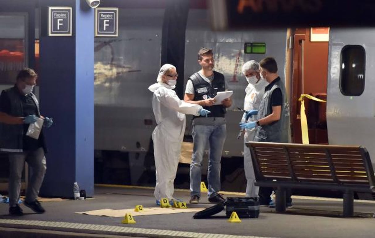 Grâce à l’intervention de deux militaires américains, un attentat a été déjoué dans un Thalys reliant Amsterdam à Paris. Les deux soldats sont blessés, l’agresseur interpellé. © AFP